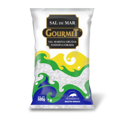 SAL GOURMET MARINA GRUESA 500GR YODOFLUORADA