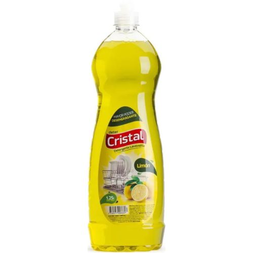 Detergente Cristal Lavavajillas Limon 1.25Cc
