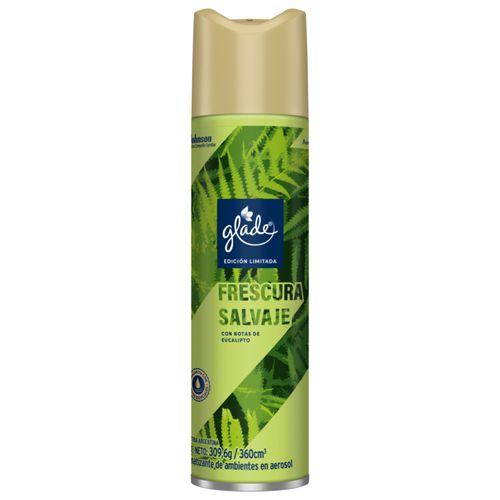 AROMATIZANTE GLADE AEROSOL FRESCURA SALVAJE 360CC