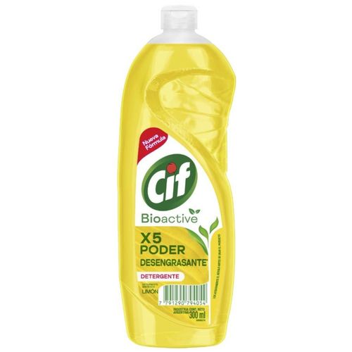 Limpiador Cif Active Gel Limon 300Cc Core Gelif