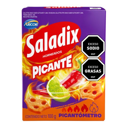 SNACKS SALADIX HORNEADOS PICANTE 100GR