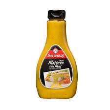 Salsa Dos Anclas Mostaza Y Miel Pote 400Gr