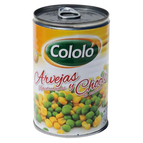 Arveja Y Choclo Cololo 380Gr .