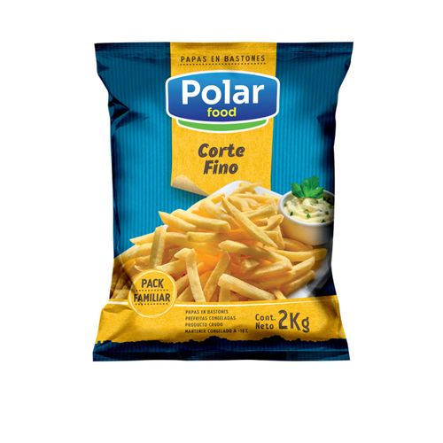 PAPAS POLAR FOOD CONGELADAS CORTE FINO 2KG