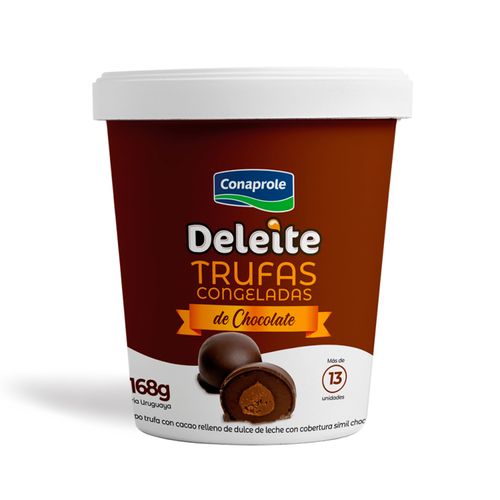 TRUFAS CONAPROLE CONGELADAS CHOCOLATE 168GR