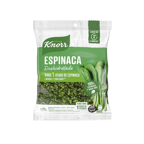 ESPINACA KNORR DESHIDRATADA 50GR