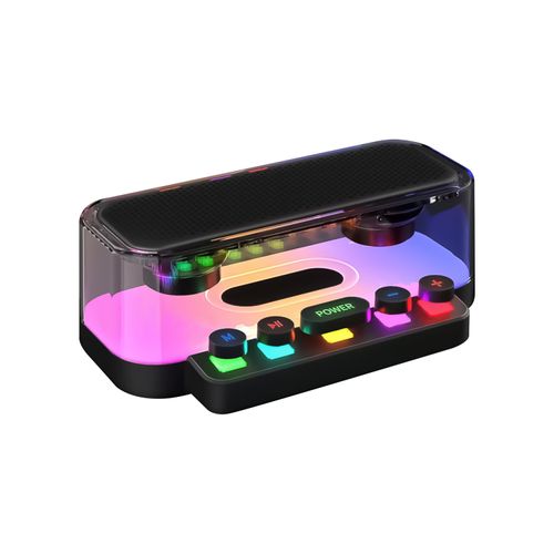 PARLANTE Z6 BLUETOOTH 2X3W TRASLUCIDO