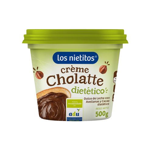 Dulce Los Nietitos Creme Cholatte 0% De Leche Con Avellanas