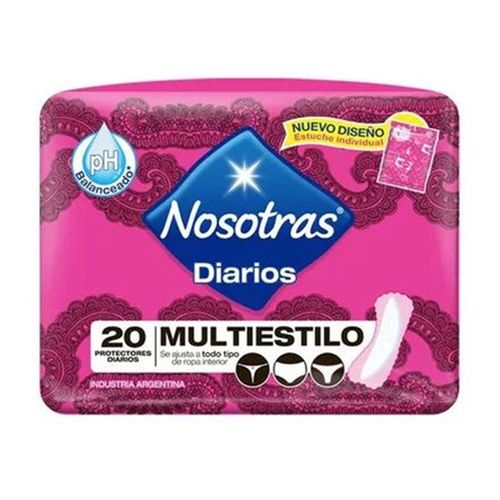 Protector Diario Nosotras Multiestilo 20Un