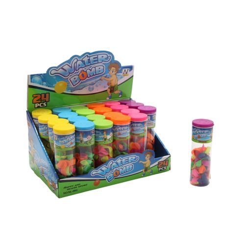 Tubo Bombitas De Agua 80 Uni