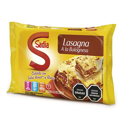 Lasagña Sadia Bolognesa 600Gr