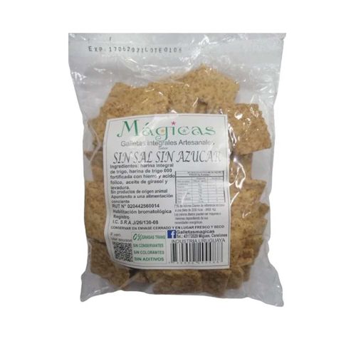 GALLETAS MAGICAS S/SAL S/AZUCAR 180GR