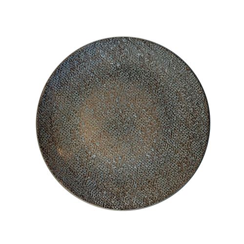 PLATO CELESTE 24MA003-1 LLANO STONE GRIS CERAMICA 26CM