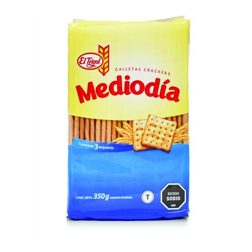 Galleta Mediodía tripack 350 g