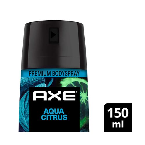 DESODORANTE AXE AQUA CITRUS AEROSOL 150ML