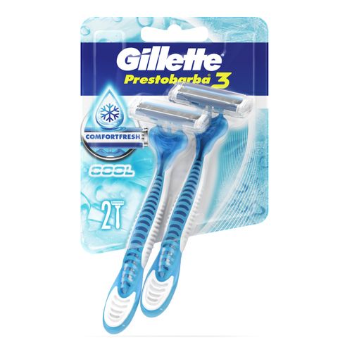 Afeitadora Gillette Prestobarba 3 Ice 2Un Hombre