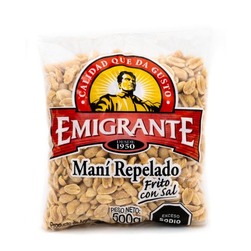 Mani Emigrante Frito Salado 500 g