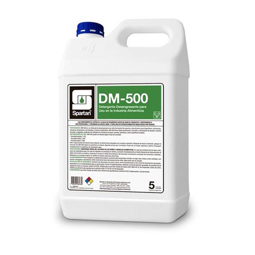 DETERGENTE DM-500 DESENGRASANTE LIQUIDO 5 LTS ALTA DILUSION
