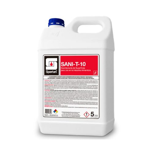 DESINFECANTE SANIT 10 SANITIZANTE LIQUIDO 5LTS