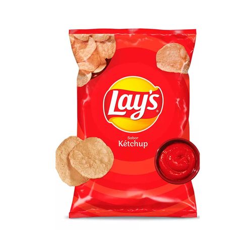 PAPAS LAYS KETCHUP 30GR