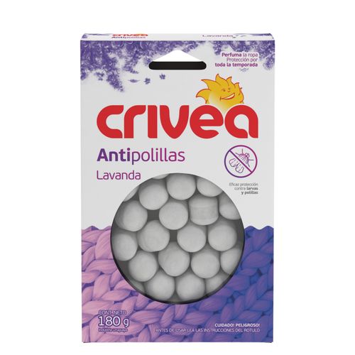 Matapolilla Crivea Lavanda Bolita 180Gr