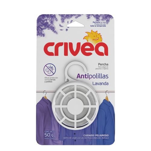 Matapolilla Crivea Lavanda Percha 50Gr