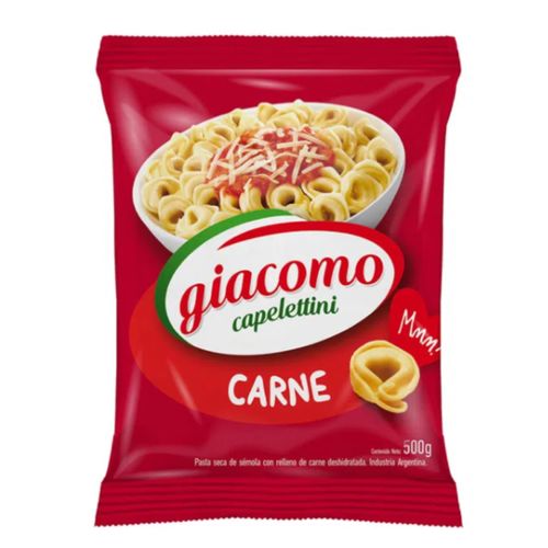 Fideos Giacomo Capeleti De Carne 500 g