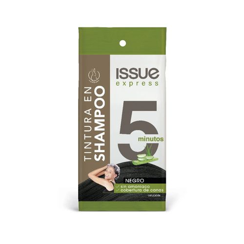 COLORACION SHAMPOO ISSUE NEGRO EXPRESS 5MIN 25ML