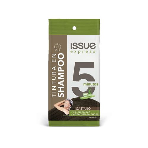 COLORACION SHAMPOO ISSUE CASTAÑO EXPRESS 5MIN 25ML