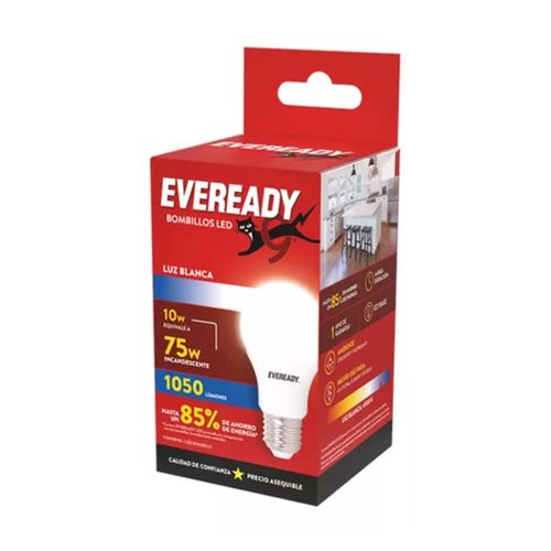 LAMPARA EVEREADY E303958700 LED 10W FRIA