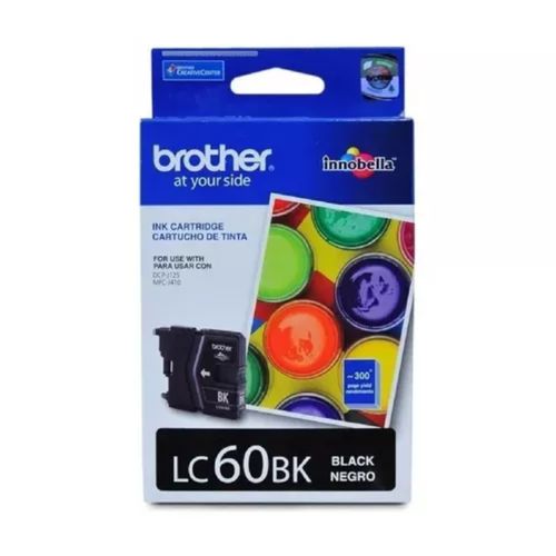 CARTUCHO ECOLOGIC INK LC-60 NEGRO BROTHER