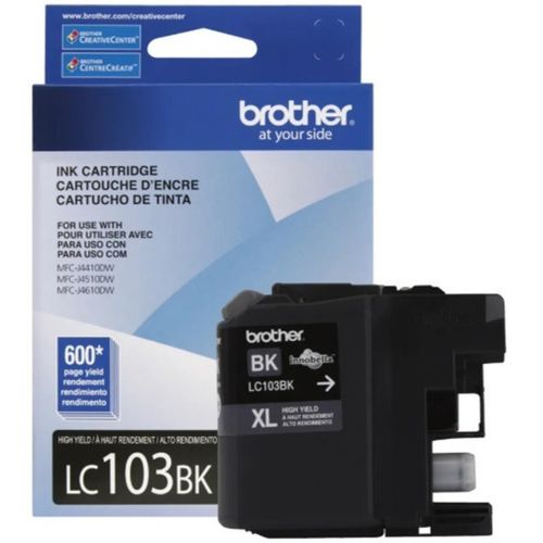 CARTUCHO ECOLOGIC INK LC-103 NEGRO BROTHER