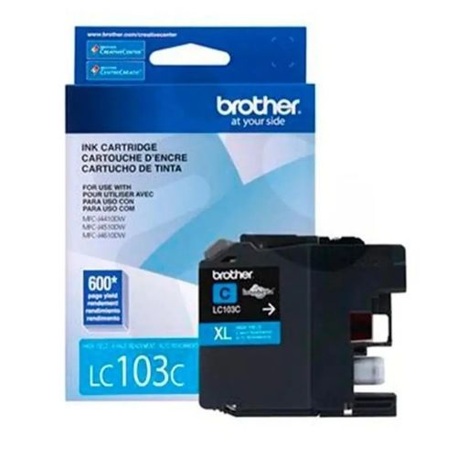 CARTUCHO ECOLOGIC INK LC-103 CYAN BROTHER