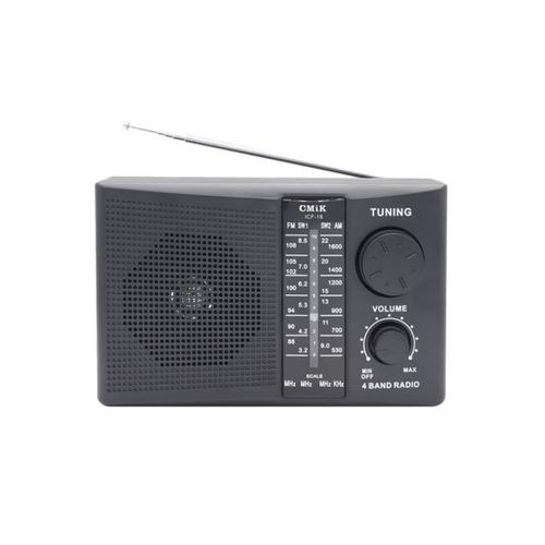 Radio Cmik Mk-18 Portatil Am/Fm 4 Bandas