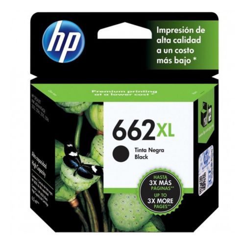 CARTUCHO HP CZ105AL NEGRO 662XL