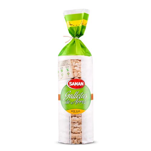 Galleta Saman De Arroz Sin Sal 150g