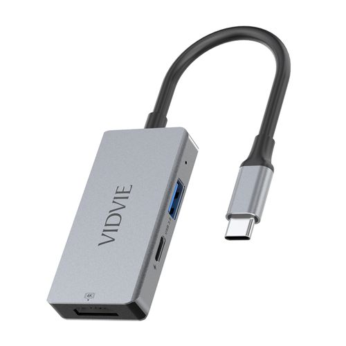 HUB VIDVIE HUB04 3EN 1/TIPO C/HDMI