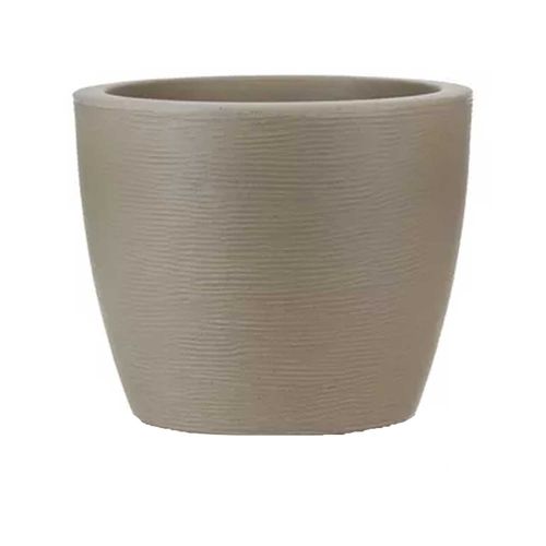 MACETA OWEN REDONDO CEMENTO 30CM