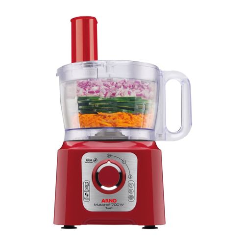 MULTIPROCESADORA ARNO DO1655B2 7 EN 1 700W ROJO