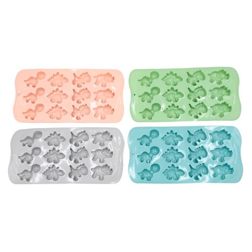 MOLDE YH-808 P/BAKERY/CHOCOLATE SILICONA FORMA DINOSAURIOS