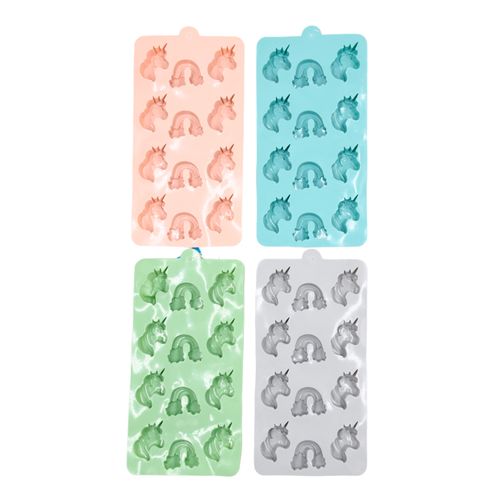 MOLDE YH-680 P/BAKERY/CHOCOLATE SILICONA FORMA UNICORNIOS