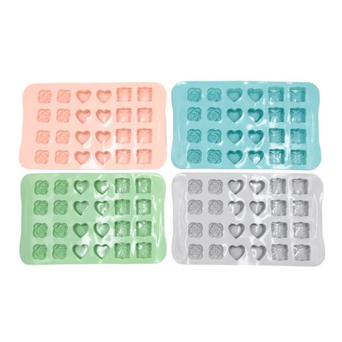 MOLDE YH-427 P/BLAKERY/CHOCOLATE SILICONA FORMA LAZO/FLORES/