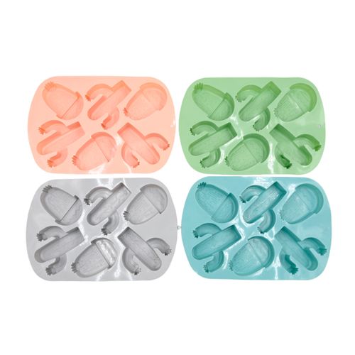 MOLDE YH-802 PARA MUFFIN FORMA CACTUS/ZANAHORIA