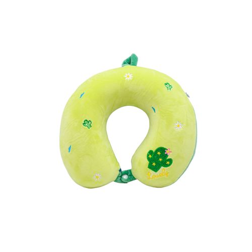 ALMOHADILLA A046 DE VIAJE ESTAMPADA DISEÑOS FLOR/FRUTAS CON