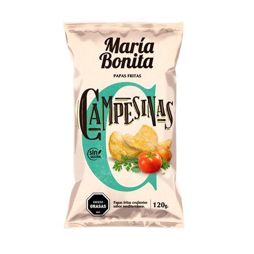 Papas Fritas María Bonita Campesinas Flowpack 140 g