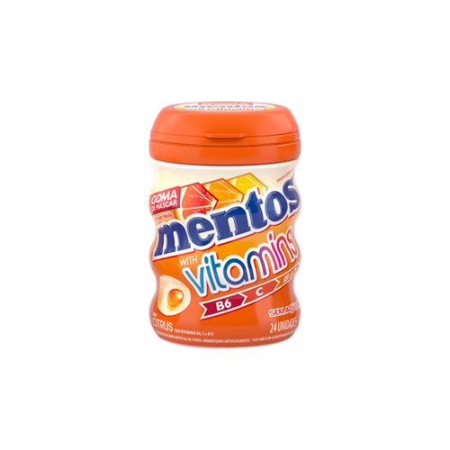 CHICLE MENTOS GUM VITAMINS 56GR