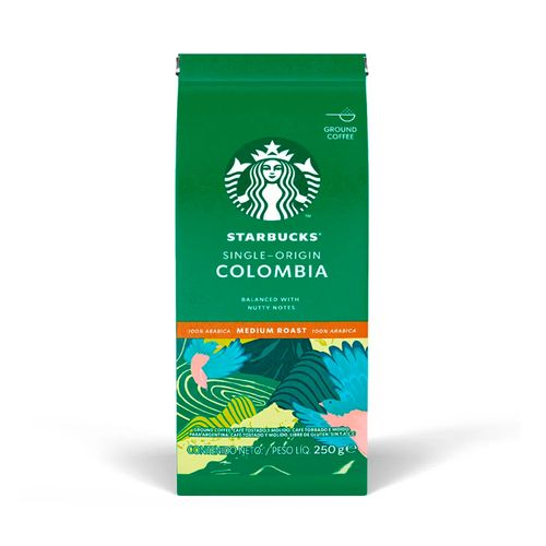 Cafe Starbucks Medium Colombia Doy Pack 250Grs