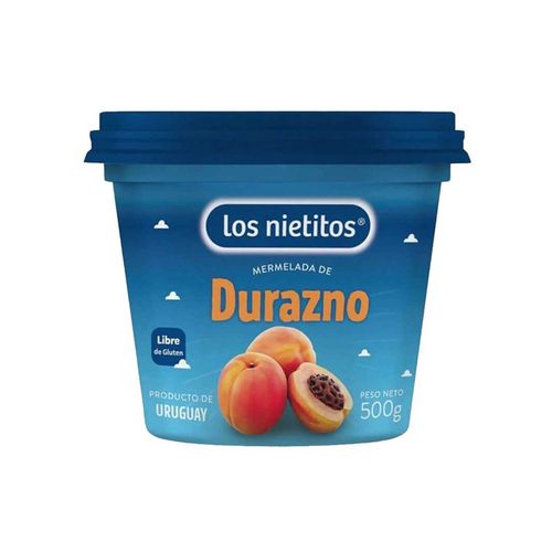 Mermelada Los Nietitos Durazno Pote 500Gr