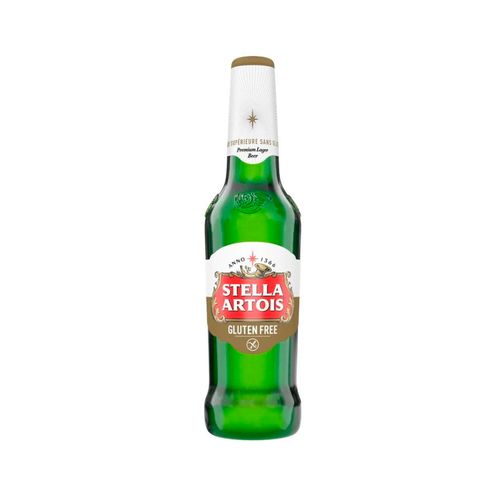 Cerveza Stella Artois Gluten Free Botella 330 Ml