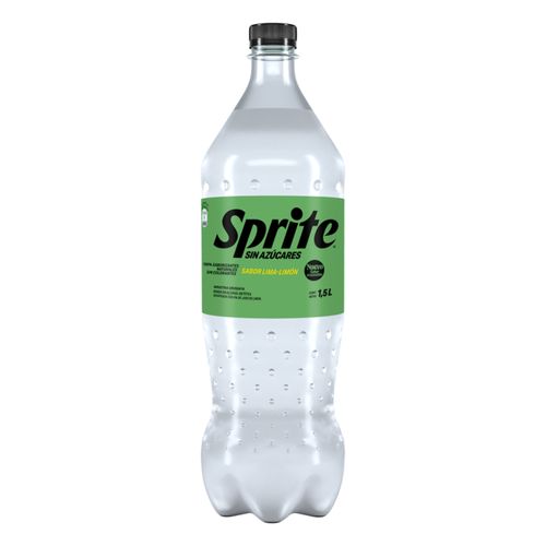 REFRESCO SPRITE SIN AZUCAR LIMA LIMON BOTELLA 1.5LT
